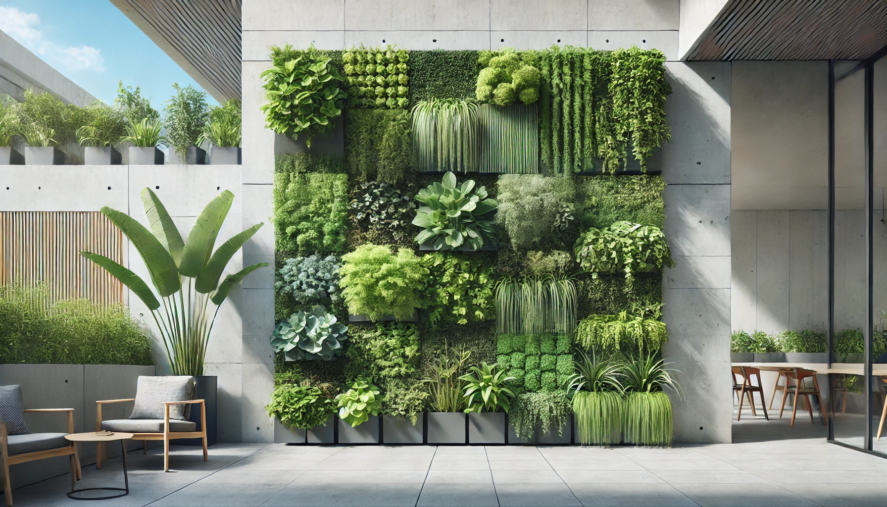 Zielone ściany jako element nowoczesnej architektury